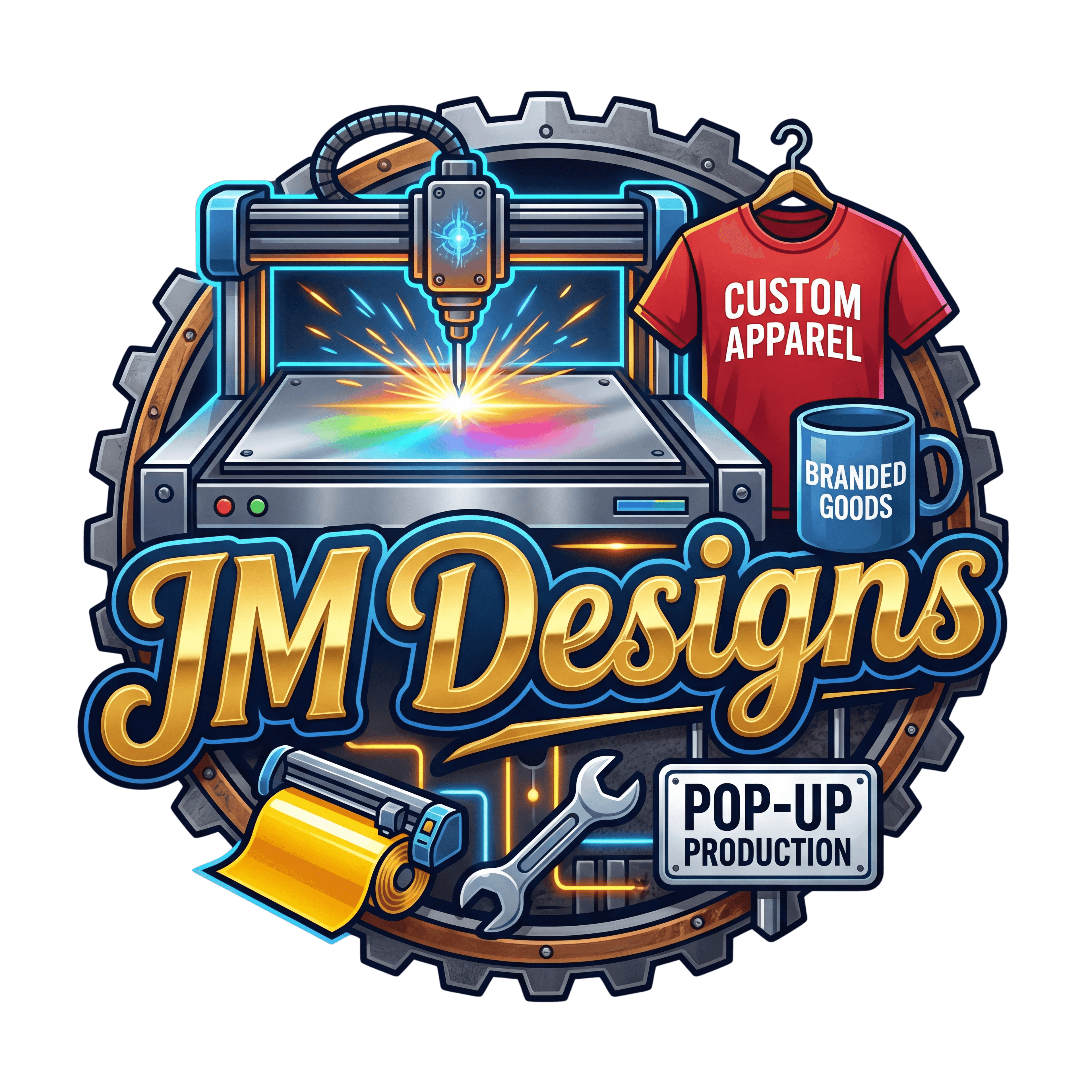 JM Designs logo