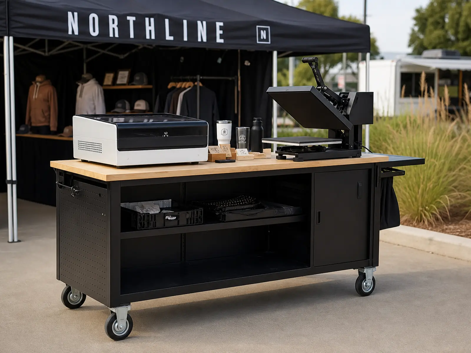On-Site Pop-Up Production